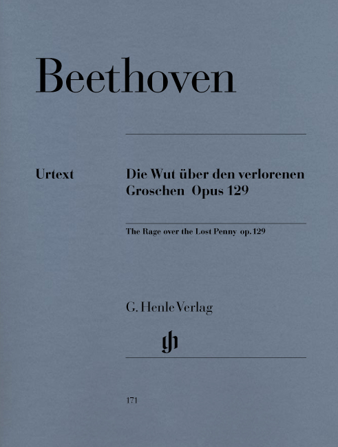 BEETHOVEN - DIE WUT ÜBER DENVERLORENEN GROSCHEN OP.129