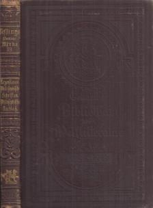 Lessing, Gotthold Ephraim - Lessings sämtliche Werke 19. [antikvár]