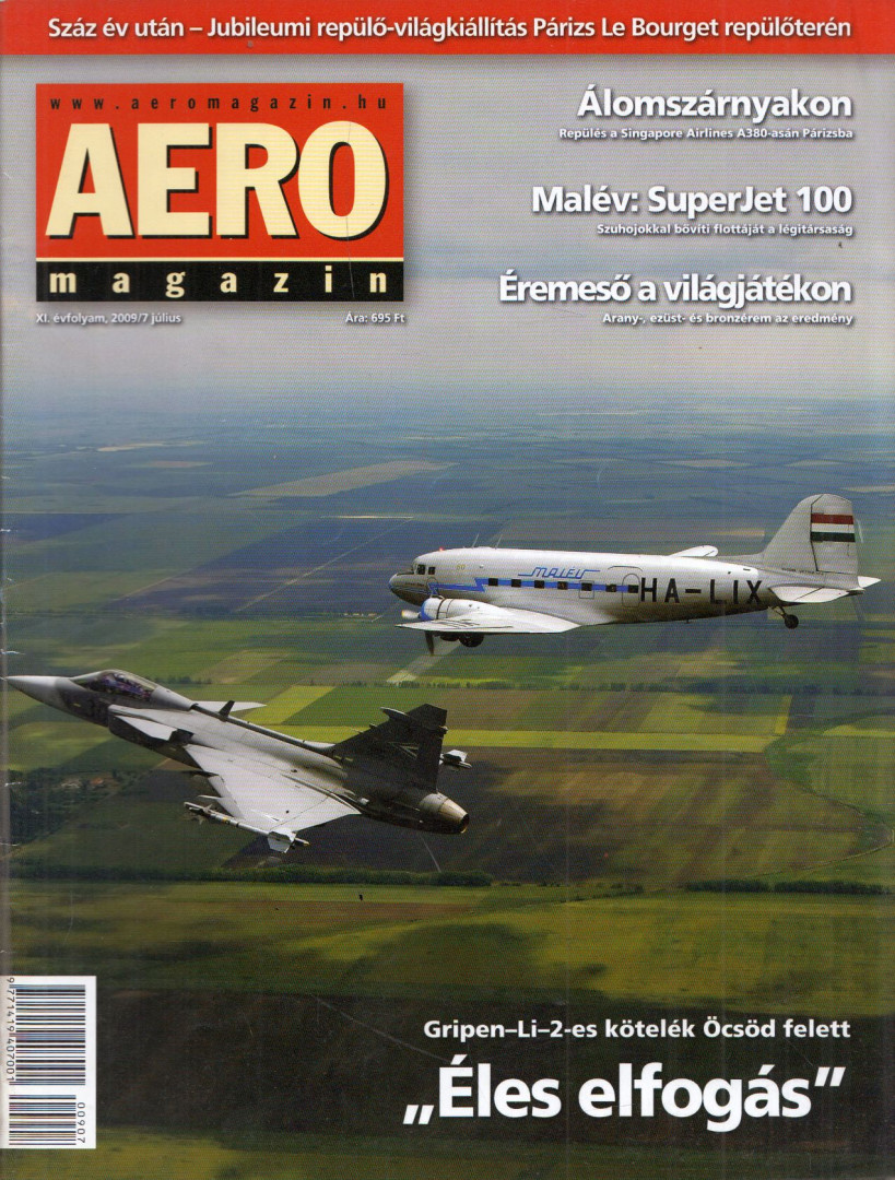 Sajtos Zoltán - Aero Magazin 2009/7 július [antikvár]