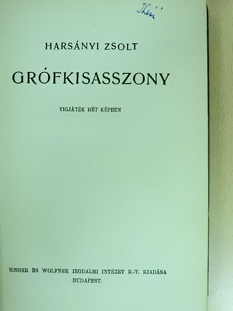 Béranger - Grófkisasszony/A lebegő szív [antikvár]