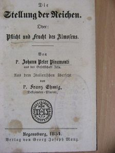 Johann Peter Pinamonti - Sämmtliche ascetische Schriften IV. (gótbetűs) [antikvár]