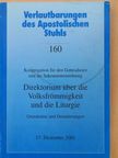 Direktorium über die Volksfrömmigkeit und die Liturgie [antikvár]