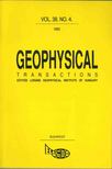 Hegybíró Zsuzsanna - Geophysical Transactions vol. 38. no. 4. [antikvár]