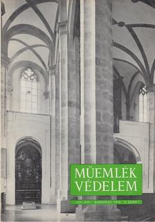 Műemlékvédelem 1972. 3. szám [antikvár]