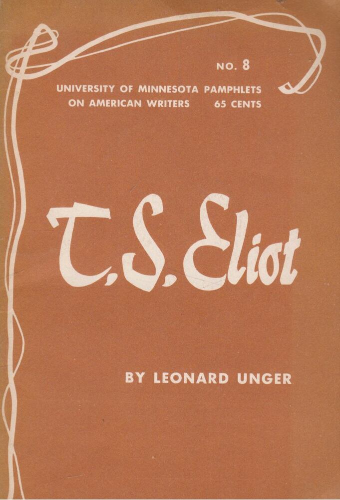 Leonard Unger - T. S. Eliot [antikvár]