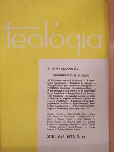 Csanád Béla - Teológia 1979/2. [antikvár]