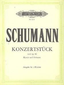 Schumann, Robert - KONZERTSTÜCK NACH OP.86 KLAVIER UND ORCHESTER - AUSGABE FÜR 2 KLAVIERE