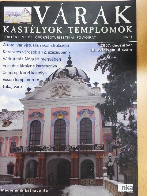 Buzás Gergely - Várak, kastélyok, templomok 2007. december [antikvár]