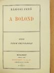 Rákosi Jenő - A bolond [antikvár]