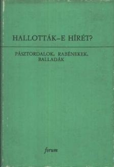 Burány Béla - Hallották-e hírét? [antikvár]
