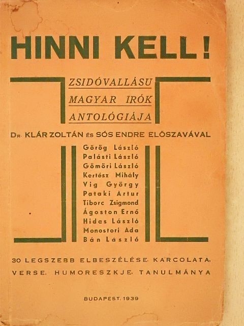 Ágoston Ernő - Hinni kell! [antikvár]