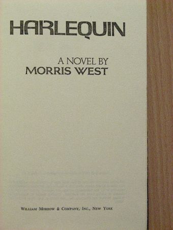 Morris West - Harlequin [antikvár]