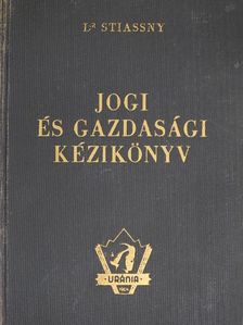 Jogi és gazdasági kézikönyv I. [antikvár]