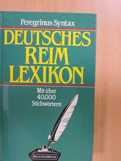 Deutsches Reim Lexikon [antikvár]