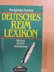 Deutsches Reim Lexikon [antikvár]
