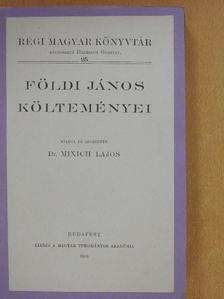 Földi János - Földi János költeményei [antikvár]