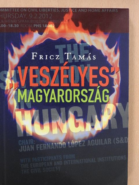 Fricz Tamás - "Veszélyes" Magyarország [antikvár]