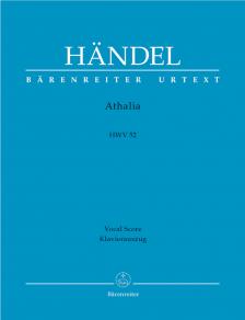 HAENDEL - ATHALIA HWV 52, VOCAL SCORE