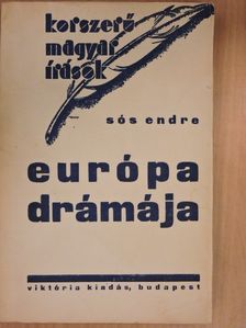 Sós Endre - Európa drámája [antikvár]
