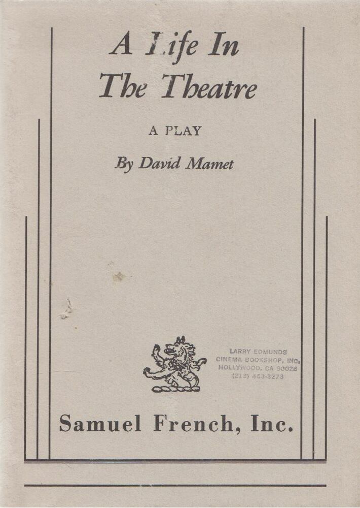 David Mamet - A Life in the Theatre [antikvár]