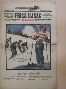 Lenkei Lajos - Friss Ujság Vasárnap 1948. január 25. [antikvár]