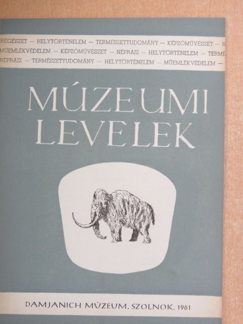 Betkowski Jenő - Múzeumi levelek 5. [antikvár]