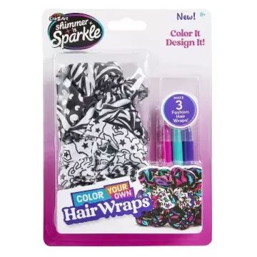 Shimmern Sparkle: színezhető hajgumi készlet