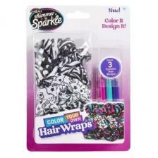 Shimmern Sparkle: színezhető hajgumi készlet