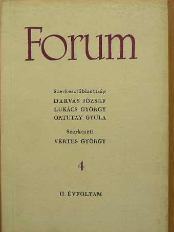 Bölöni György - Forum 1947. április [antikvár]