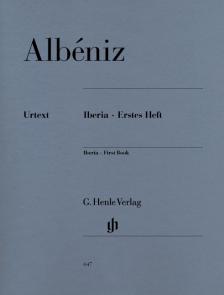 ALBÉNIZ - IBERIA ERSTES HEFT FÜR KLAVIER URTEXT