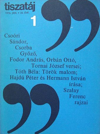 Bokor László - Tiszatáj 1976. január [antikvár]