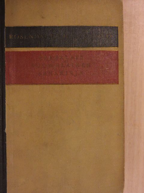 A. Rosendahl - Deutsch-finnisches Wörterbuch/Saksalais-suomalainen Sanakirja [antikvár]