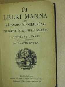 Borovszky Lénárd - Új lelki manna [antikvár]