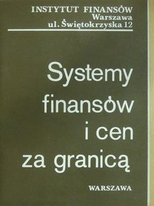 András Bodocsy - Systemy finansów i cen za granica [antikvár]