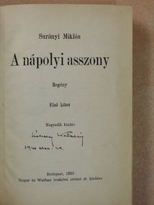 Surányi Miklós - A nápolyi asszony I-II. [antikvár]