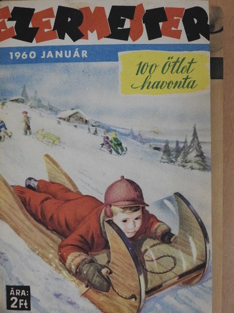 Ezermester 1960. (nem teljes évfolyam) [antikvár]