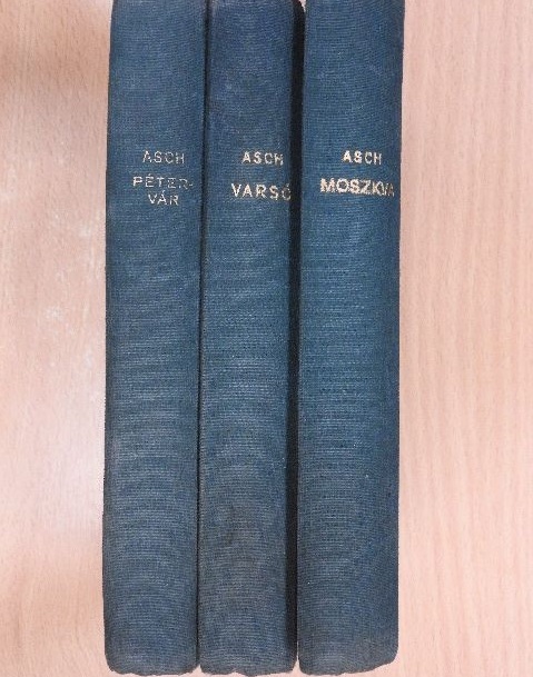 Schalom Asch - Pétervár/Varsó/Moszkva [antikvár]