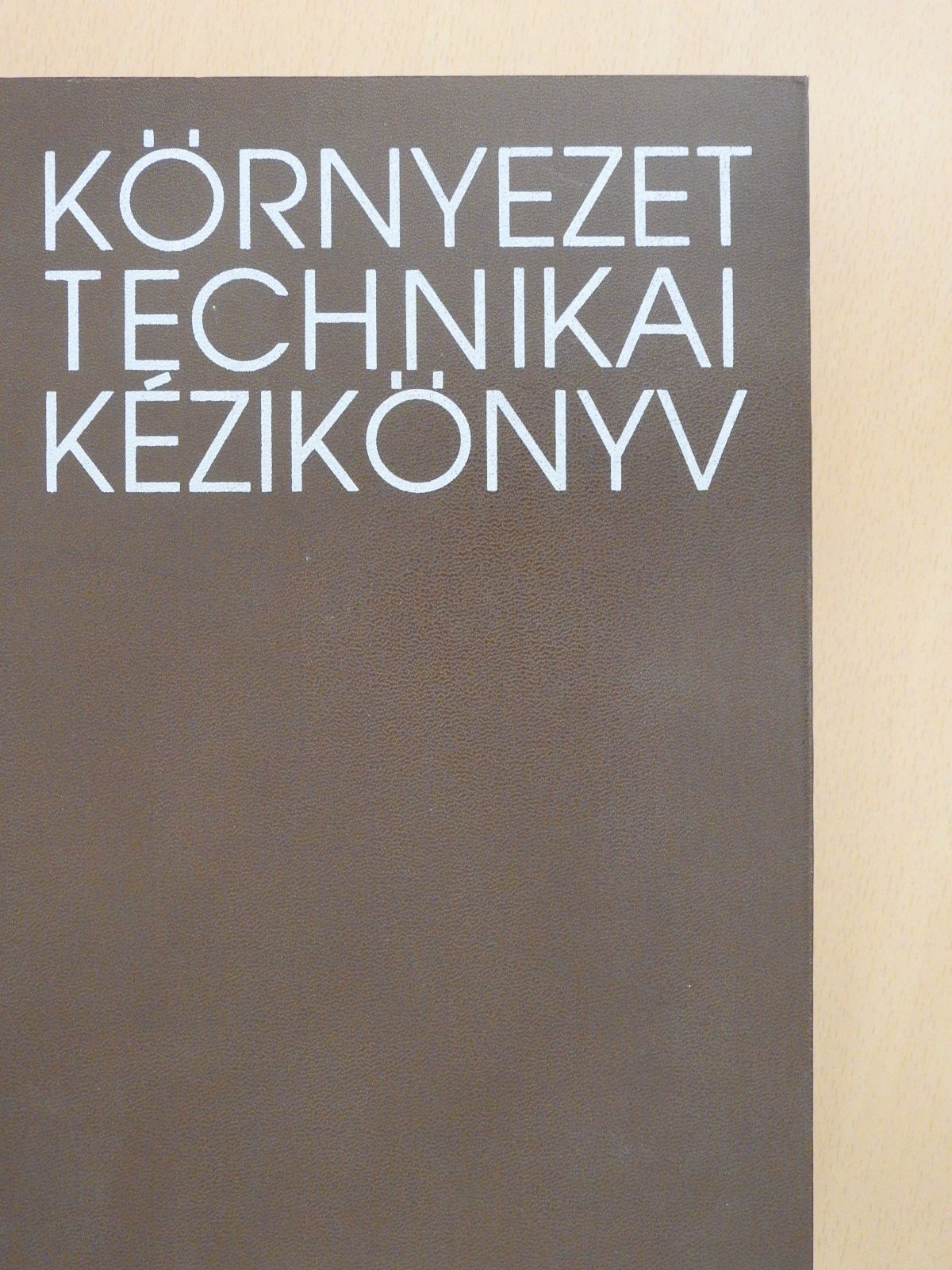 Auer Tibor - Környezettechnikai kézikönyv (dedikált példány) [antikvár]