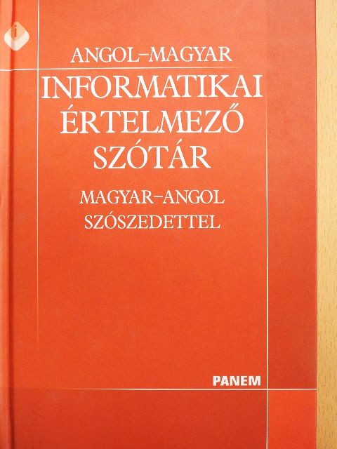 Angol-magyar informatikai értelmező szótár [antikvár]