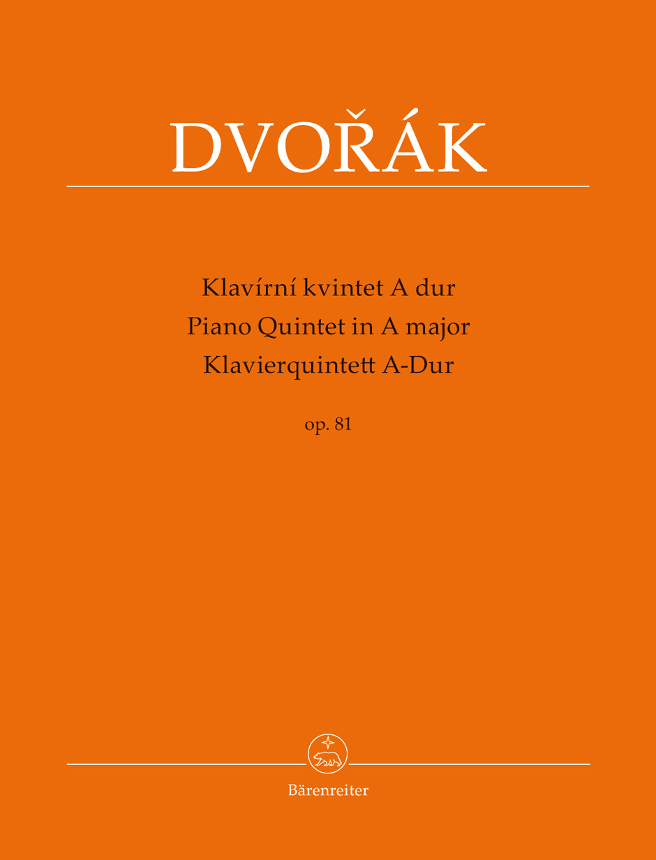 DVORAK - PIANO QUINTET IN A MAJOR OP.81PARTS