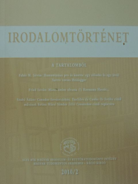 Bárdos László - Irodalomtörténet 2010/2. [antikvár]
