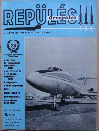 Repülés-űrrepülés 1973. november [antikvár]