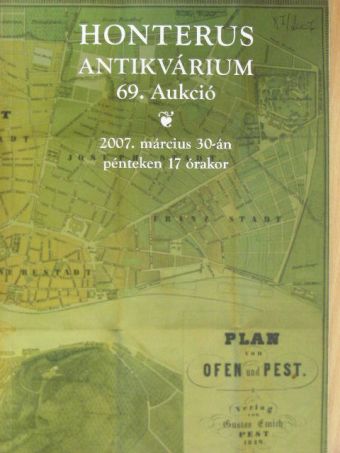 Honterus Antikvárium 69. Aukció [antikvár]