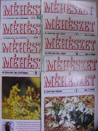 Csombók József - Méhészet 1992. (nem teljes évfolyam) [antikvár]
