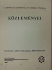 Dr. Bagány Mihály - A Gépipari és Automatizálási Műszaki Főiskola Közleményei [antikvár]