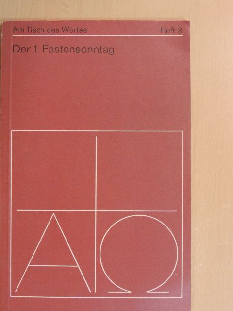 Der 1. Fastensonntag [antikvár]