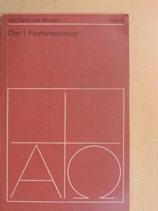 Der 1. Fastensonntag [antikvár]
