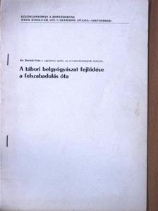 Dr. Bernát Iván - A tábori belgyógyászat fejlődése a felszabadulás óta [antikvár]