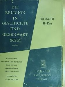 Die Religion in Geschichte und Gegenwart III. [antikvár]