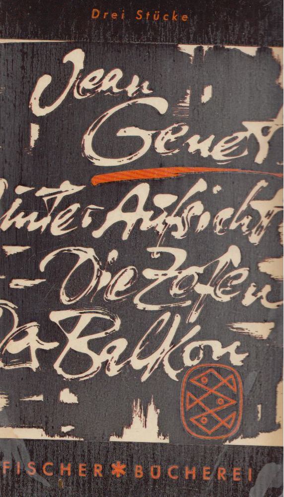Jean Genet - Unter Aufsicht/Die Zofen/Der Balkon [antikvár]